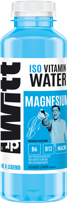 WITT ISO Vitamin Water mango-cytryna MAGNESIUM 550ml