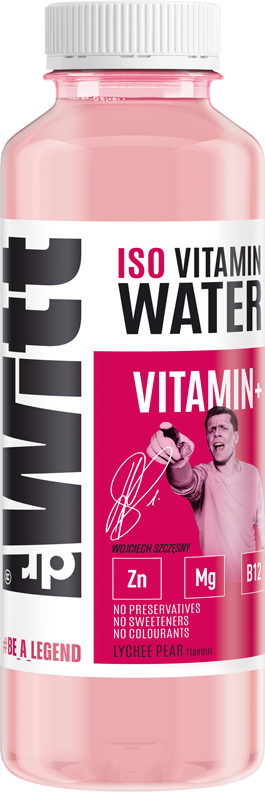 WITT ISO Vitamin Water liczi-gruszka CYNK 550ml