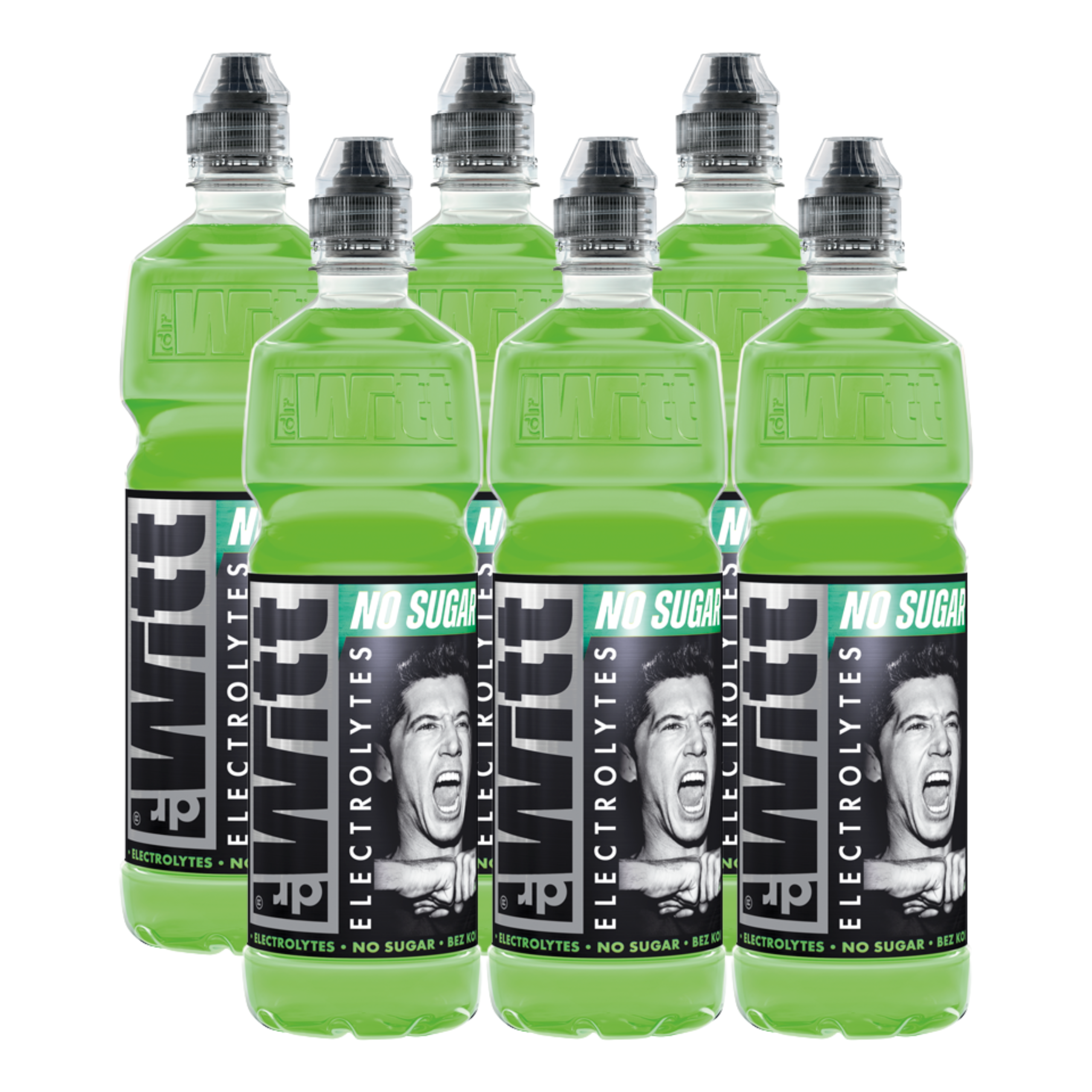WITT Elektrolity ZERO kiwi-limonka 750ml x6