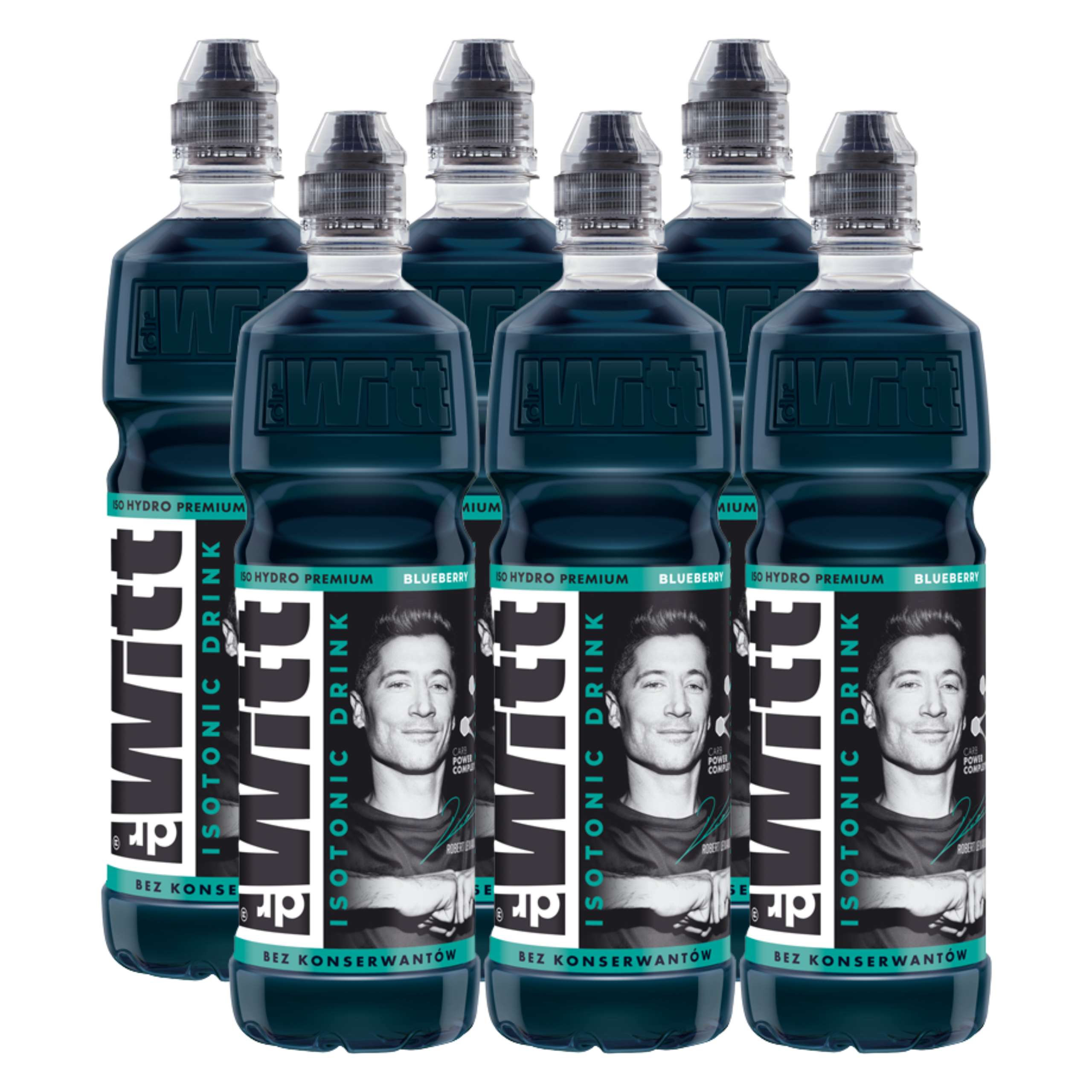 WITT Isotonic Drink jagoda 750ml x6