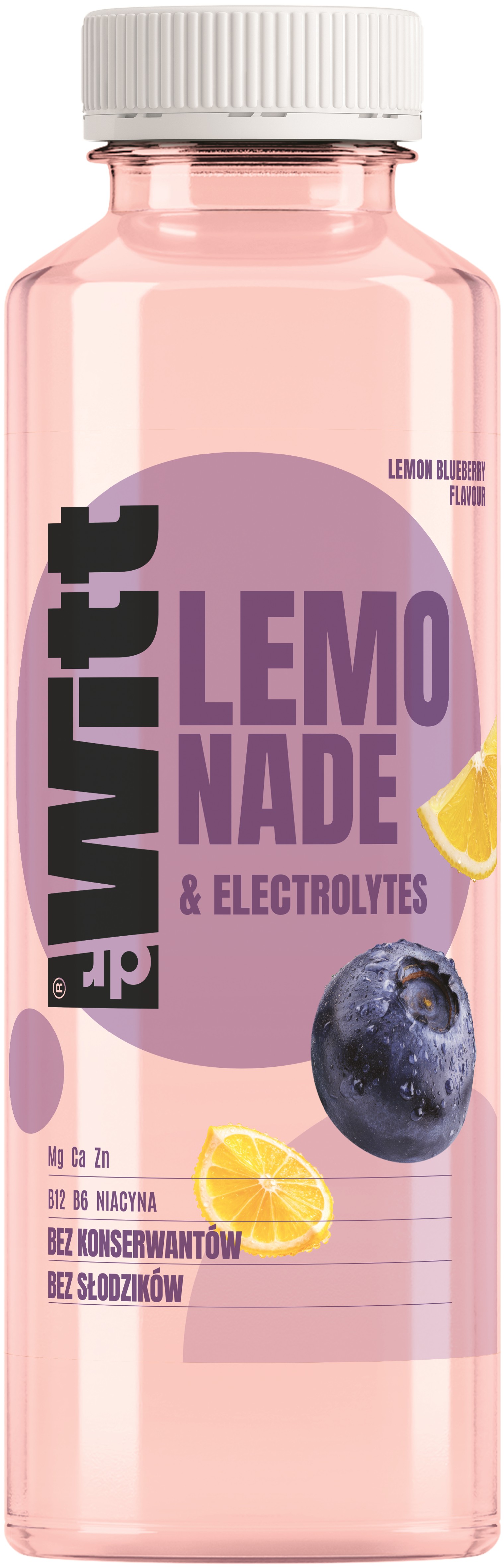 WITT LEMONIADA cytryna-jagoda 550 ml