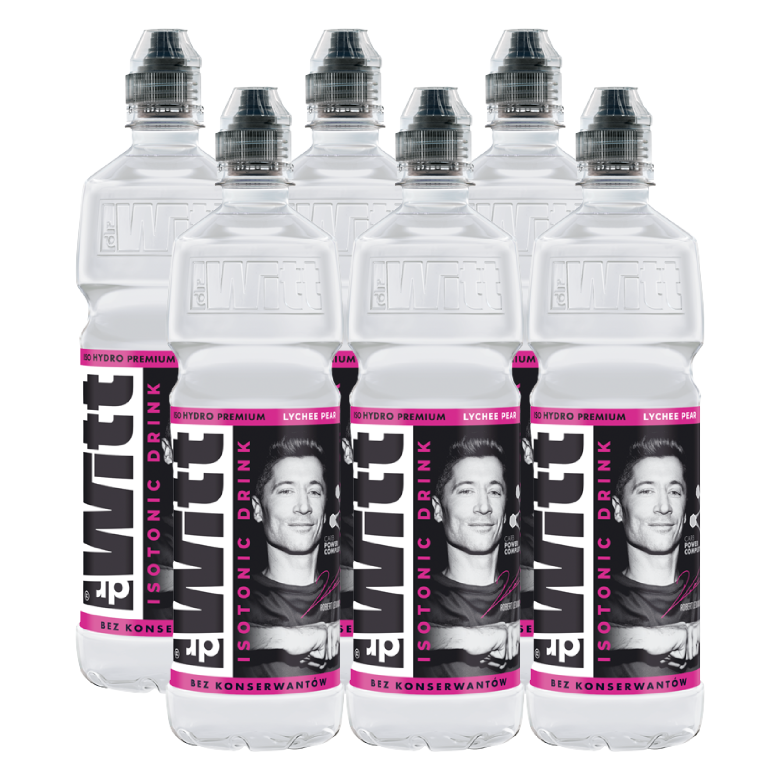WITT Isotonic Drink liczi-gruszka 750ml x6