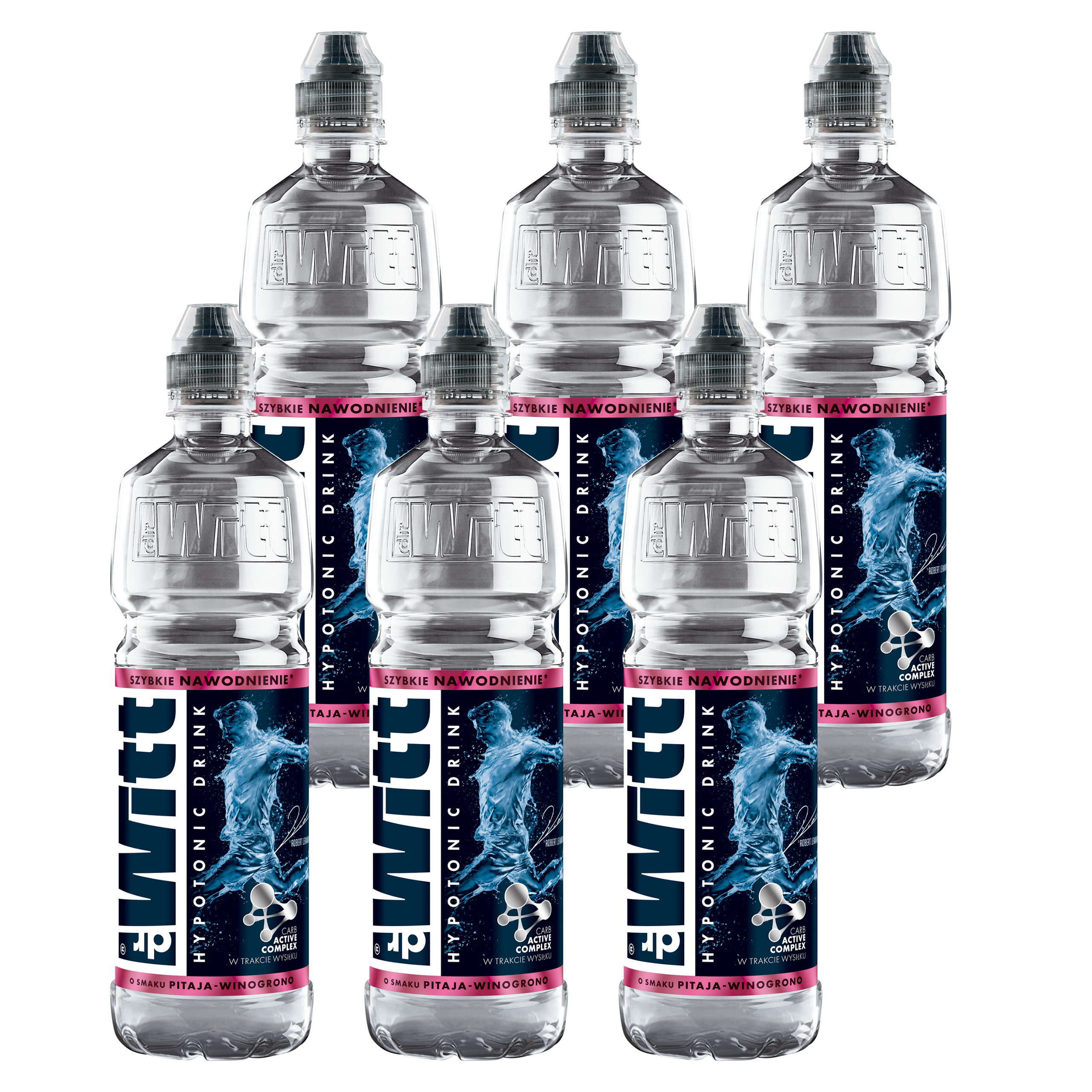 DR WITT Hypotonic Drink Pitaia Winogrono 6x750ml