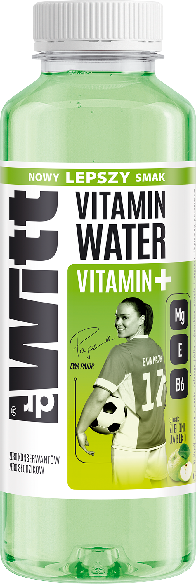 WITT ISO Vitamin Water zielone jabłko WIT. E 550ml
