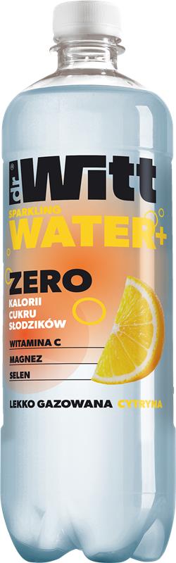 WITT SPARKLING WATER+ ZERO l.gaz cytryna 0,75L