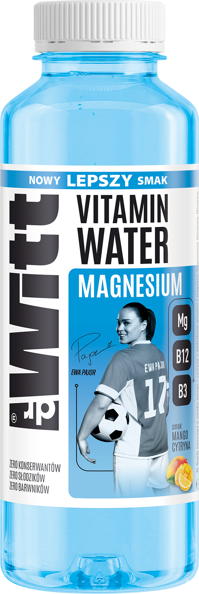 WITT ISO Vitamin Water mango-cytryna MAGNESIUM 550ml