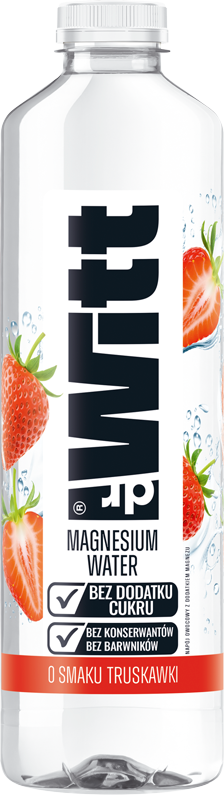WITT MAGNESIUM WATER truskawka 1,25L