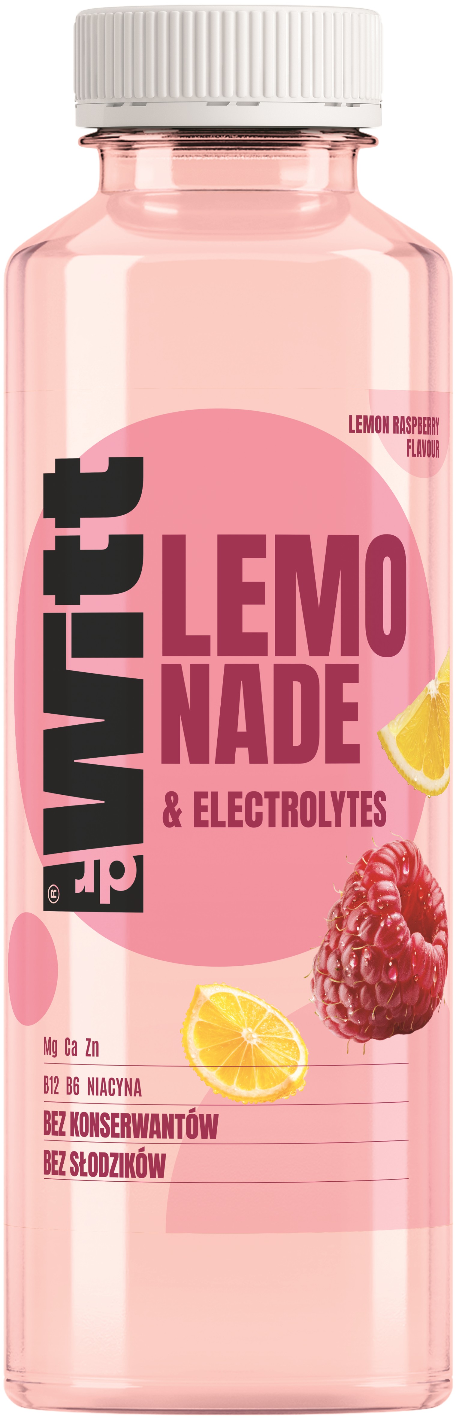 WITT LEMONIADA cytryna-malina 550 ml