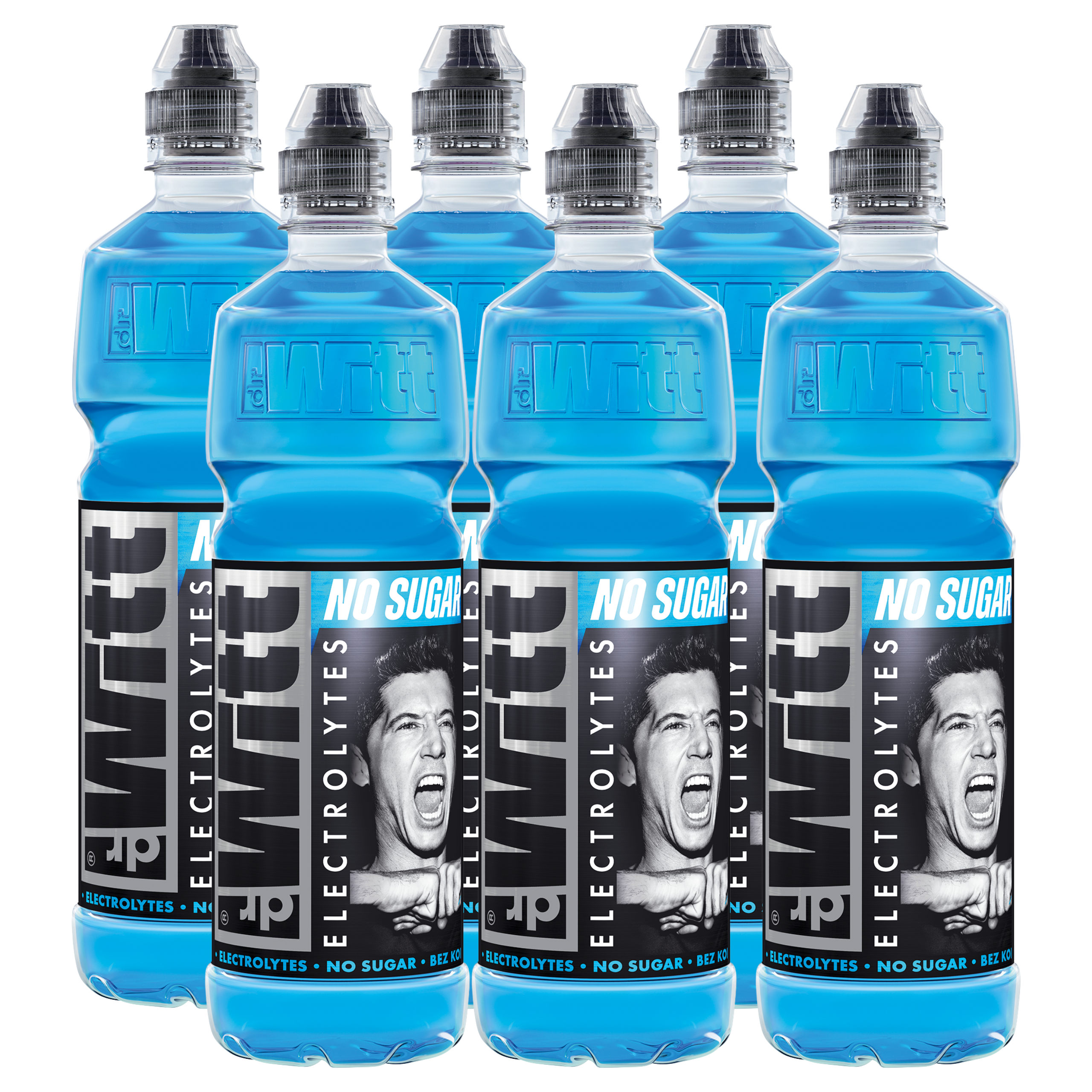 WITT Elektrolity ZERO wieloowocowy 750ml x6