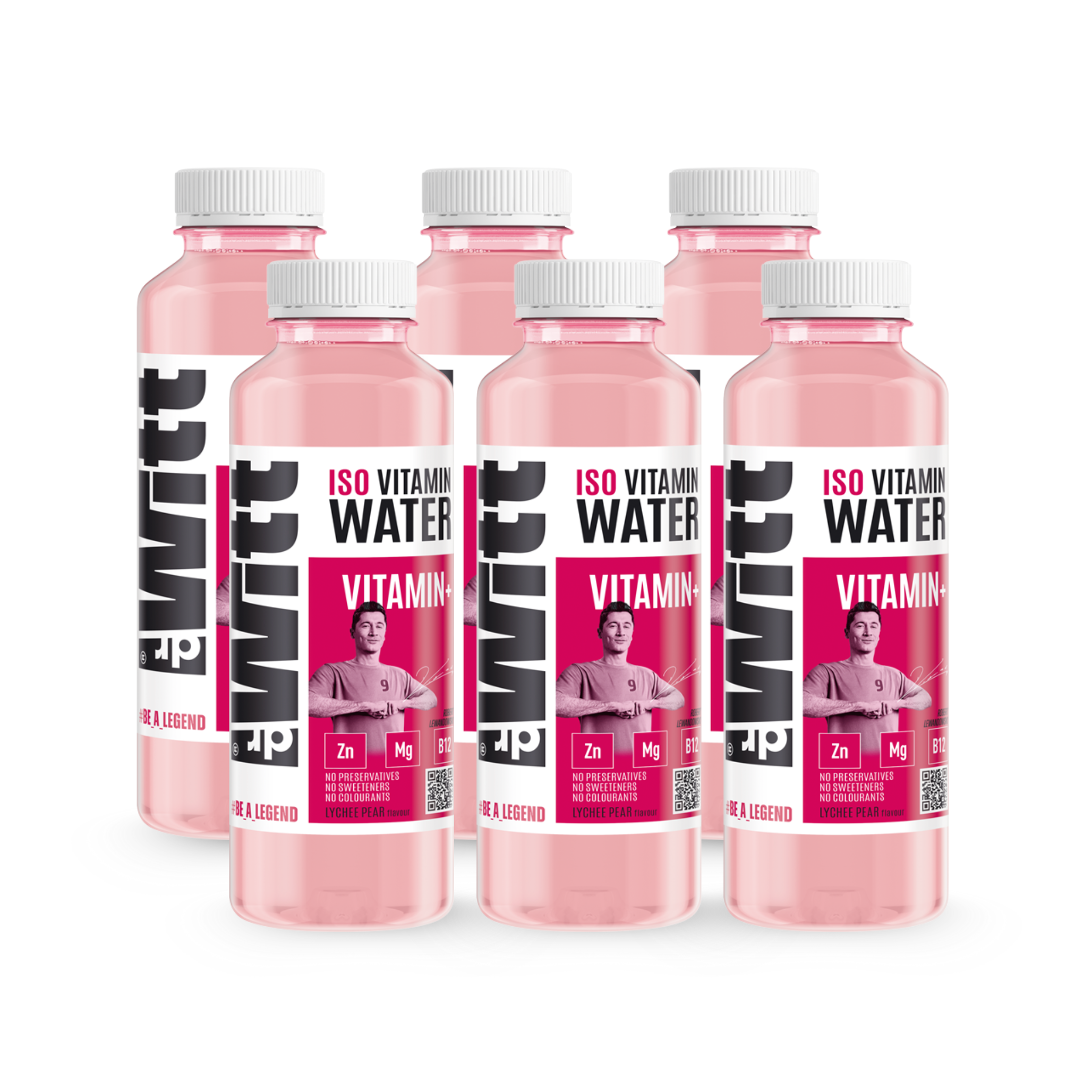 WITT ISO Vitamin Water liczi-gruszka CYNK 550ml x6