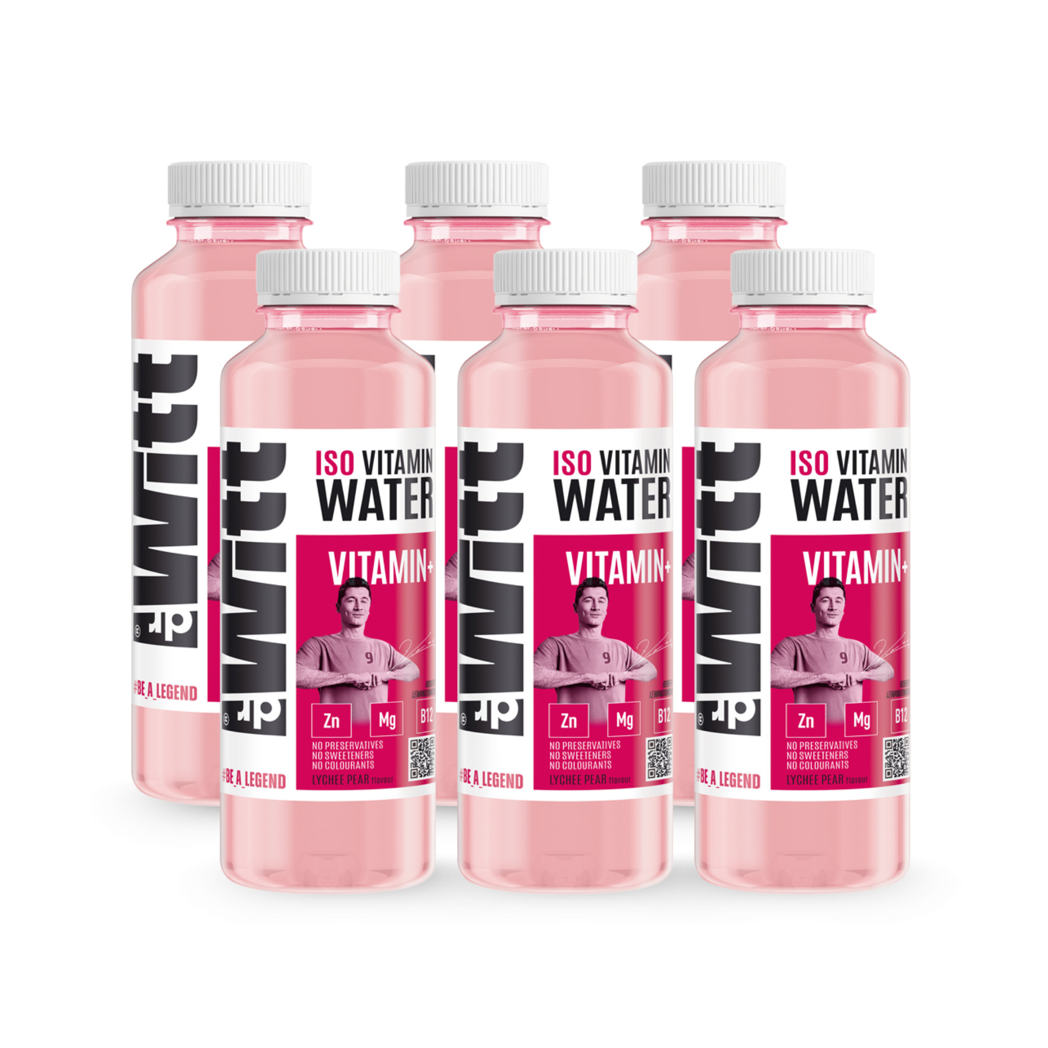 WITT ISO Vitamin Water liczi-gruszka CYNK 550ml x6